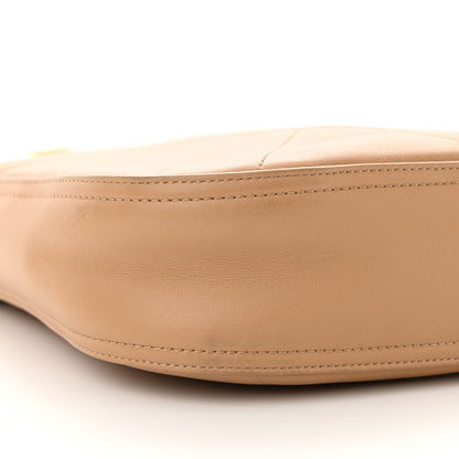 Chanel Calfskin Stitched Easy Mood Hobo Beige 9 of 11