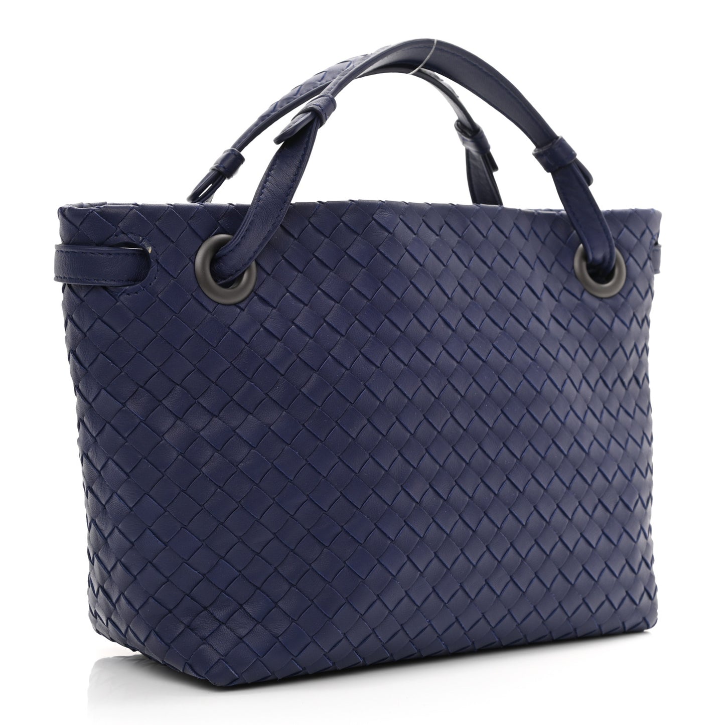Nappa Intrecciato Bella Tote Navy