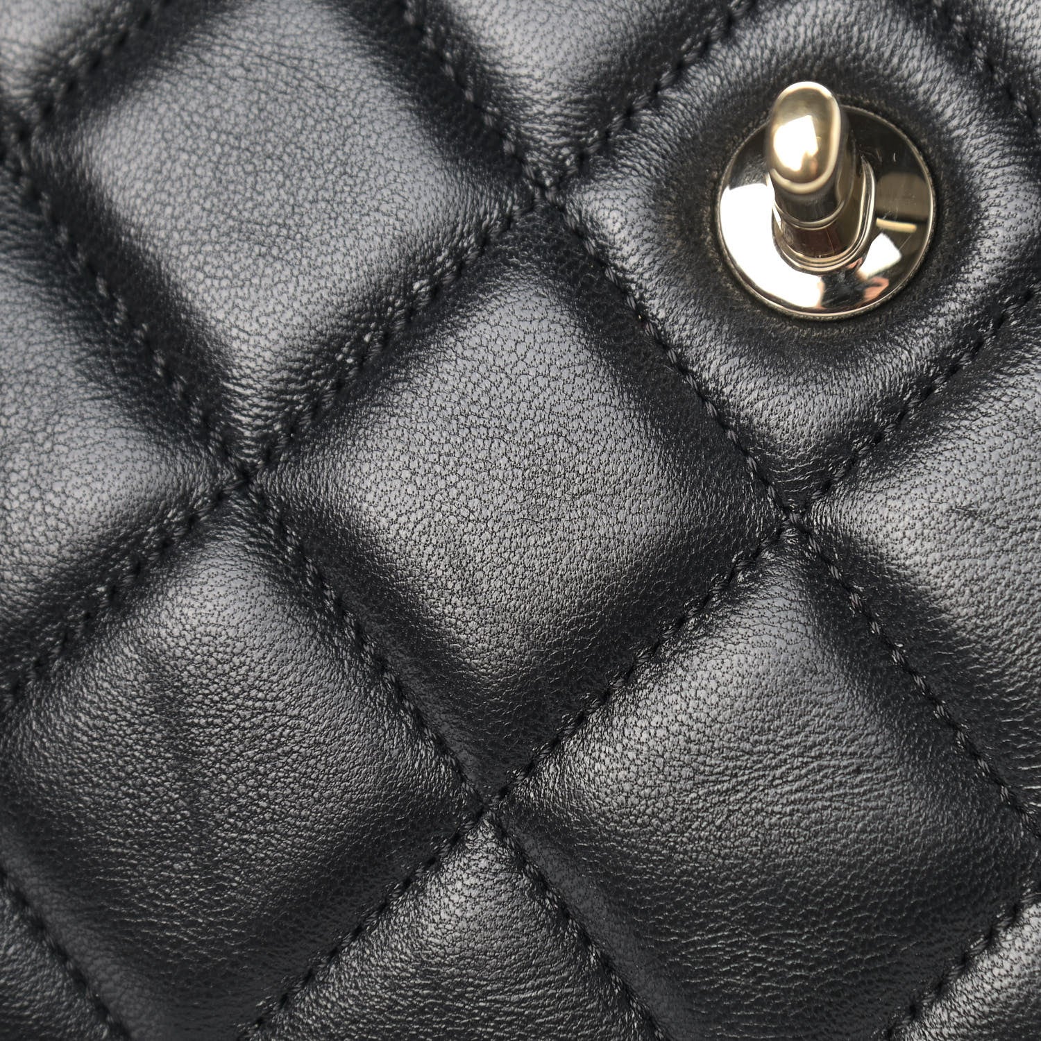 Chanel Lambskin Quilted Medium Trendy CC Flap Dual Handle Bag Black 16 of 16