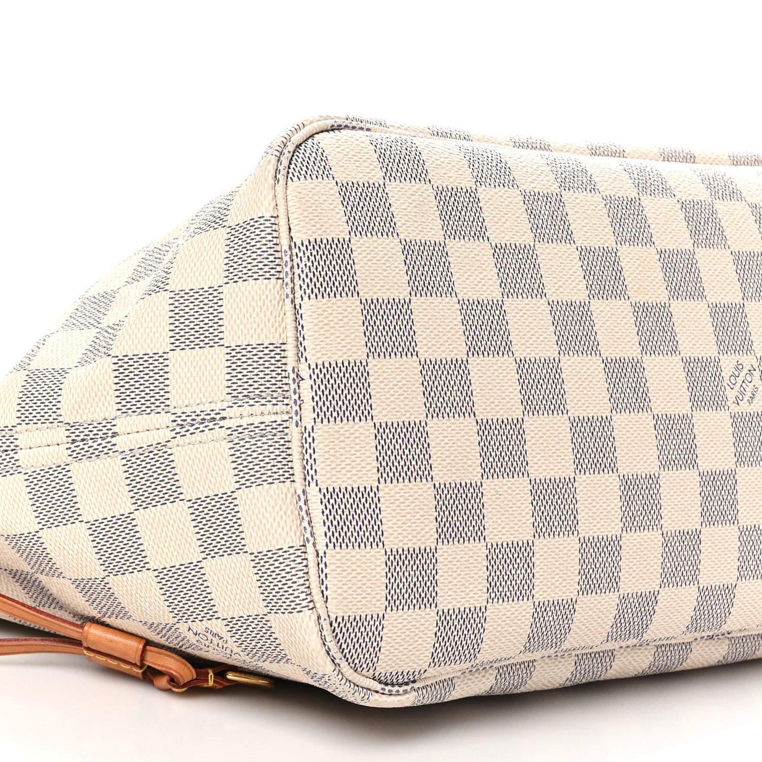 Louis Vuitton Damier Azur Neo Neverfull MM Rose Ballerine 10 of 12