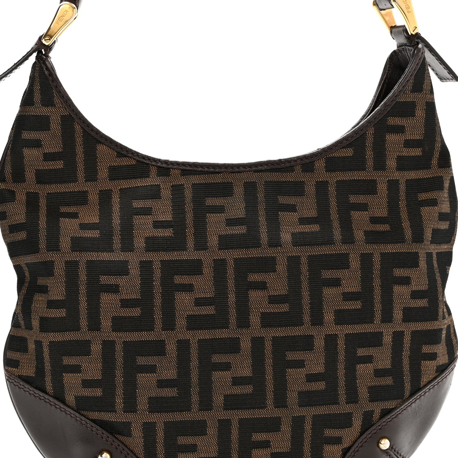 Fendi Zucca Hobo Tobacco 6 of 10