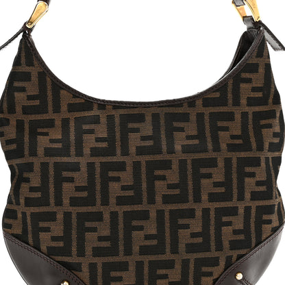 Fendi Zucca Hobo Tobacco 6 of 10