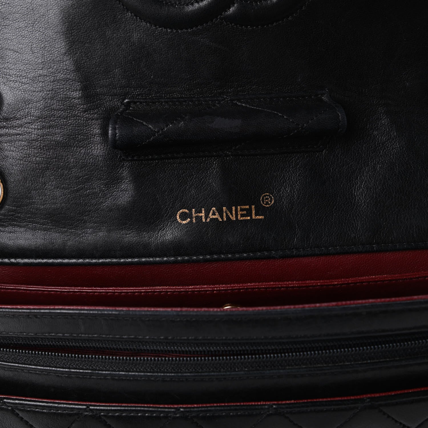 Chanel Lambskin Medium Single Flap Black 9 of 12