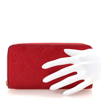 Louis Vuitton Empreinte Zippy Wallet Cherry 2 of 6