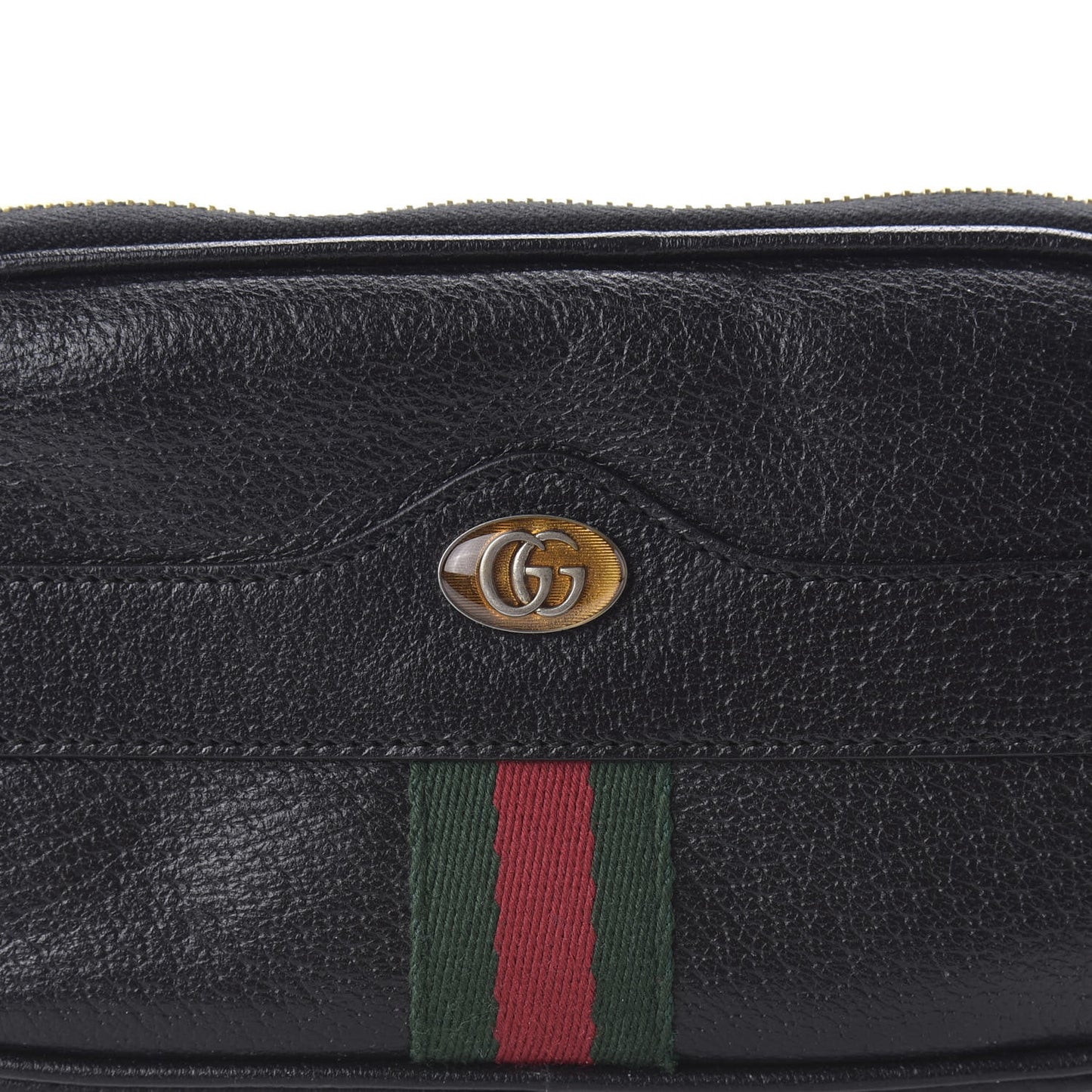 Grained Calfskin Ophidia Belted iPhone Case 85 34 Black
