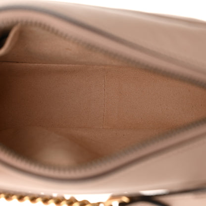 Gucci Calfskin Matelasse Mini GG Marmont Chain Shoulder Bag Porcelain Rose 5 of 12