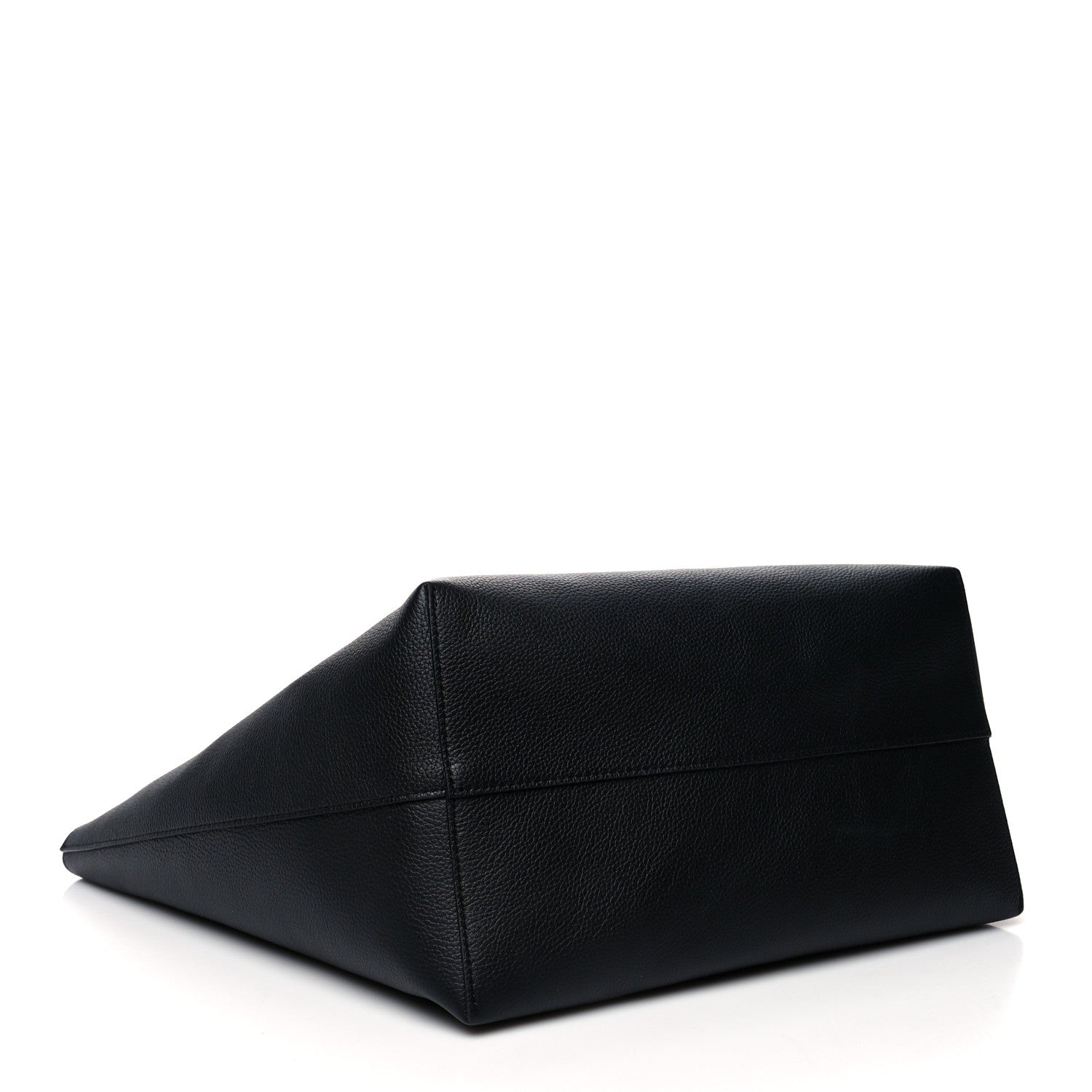 Alexander McQueen Grained Calfskin Skull Open Shopper Tote Black 5 of 13