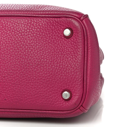 Christian Dior Bullcalf Medium Diorissimo Tote Toxic Purple 10 of 12