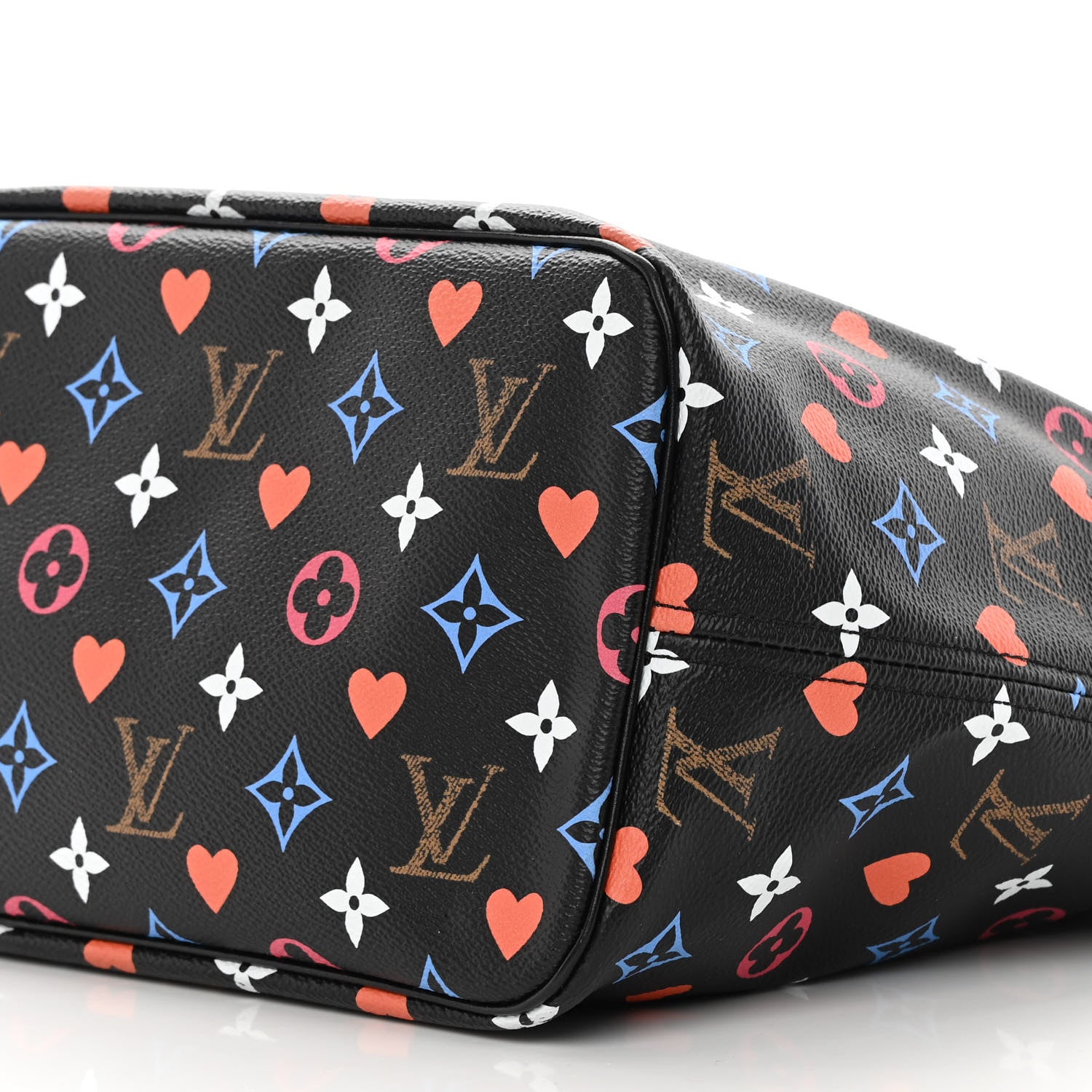 Louis Vuitton Game On Neverfull MM Black 10 of 10