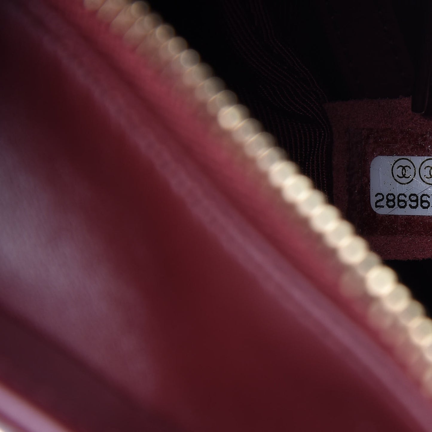 Aged Calfskin Quilted Small Gabrielle Hobo Burgundy