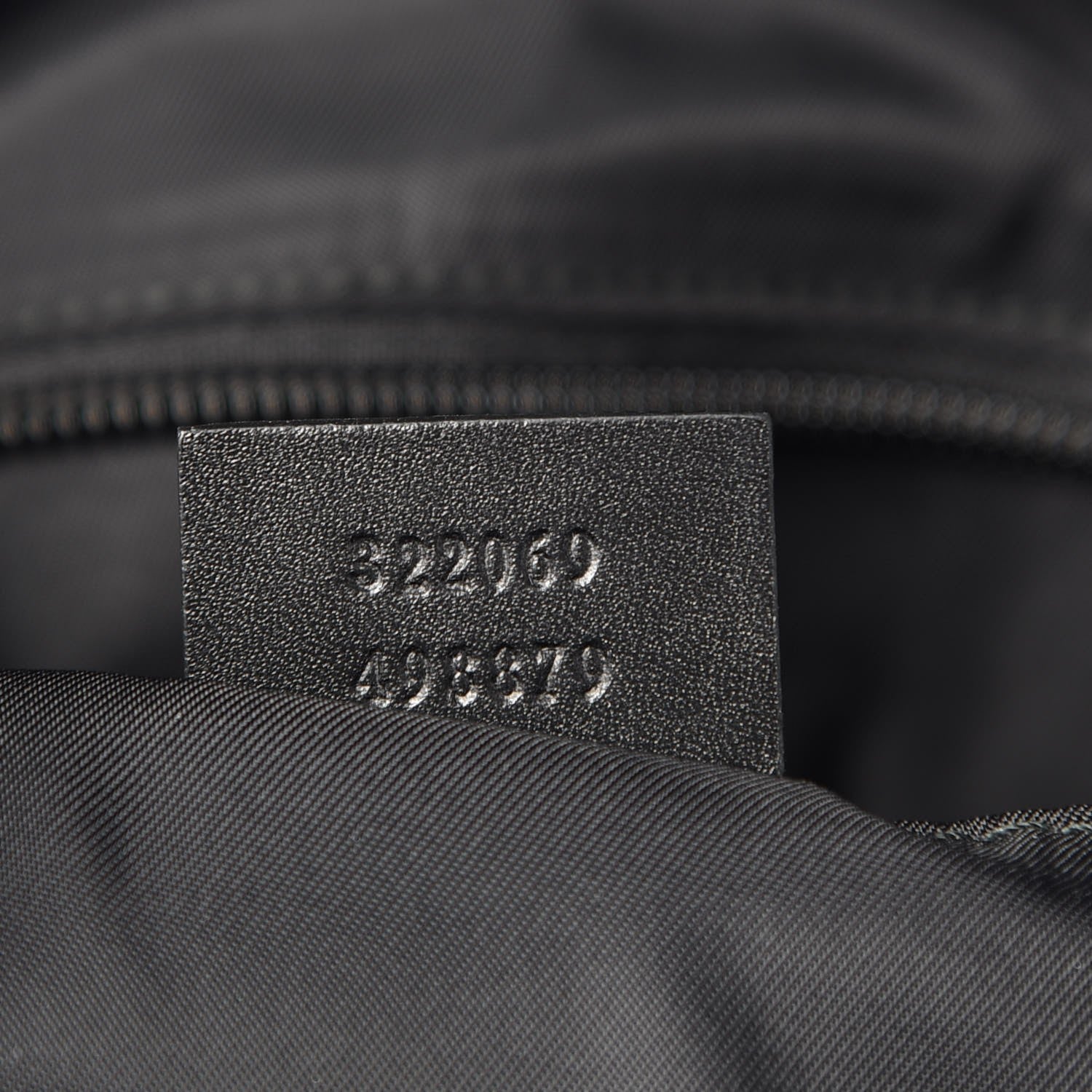 Gucci GG Supreme Monogram Medium Day Backpack Grey Black 9 of 9
