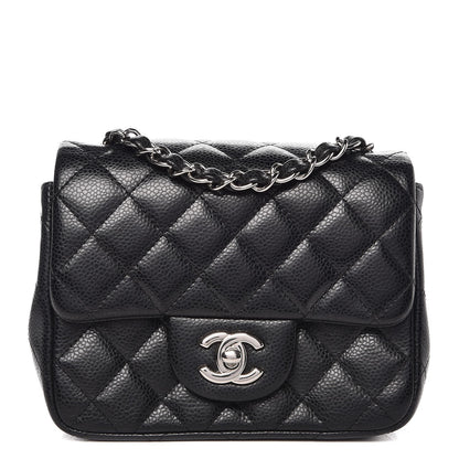 Chanel Caviar Quilted Mini Square Flap Black 1 of 9