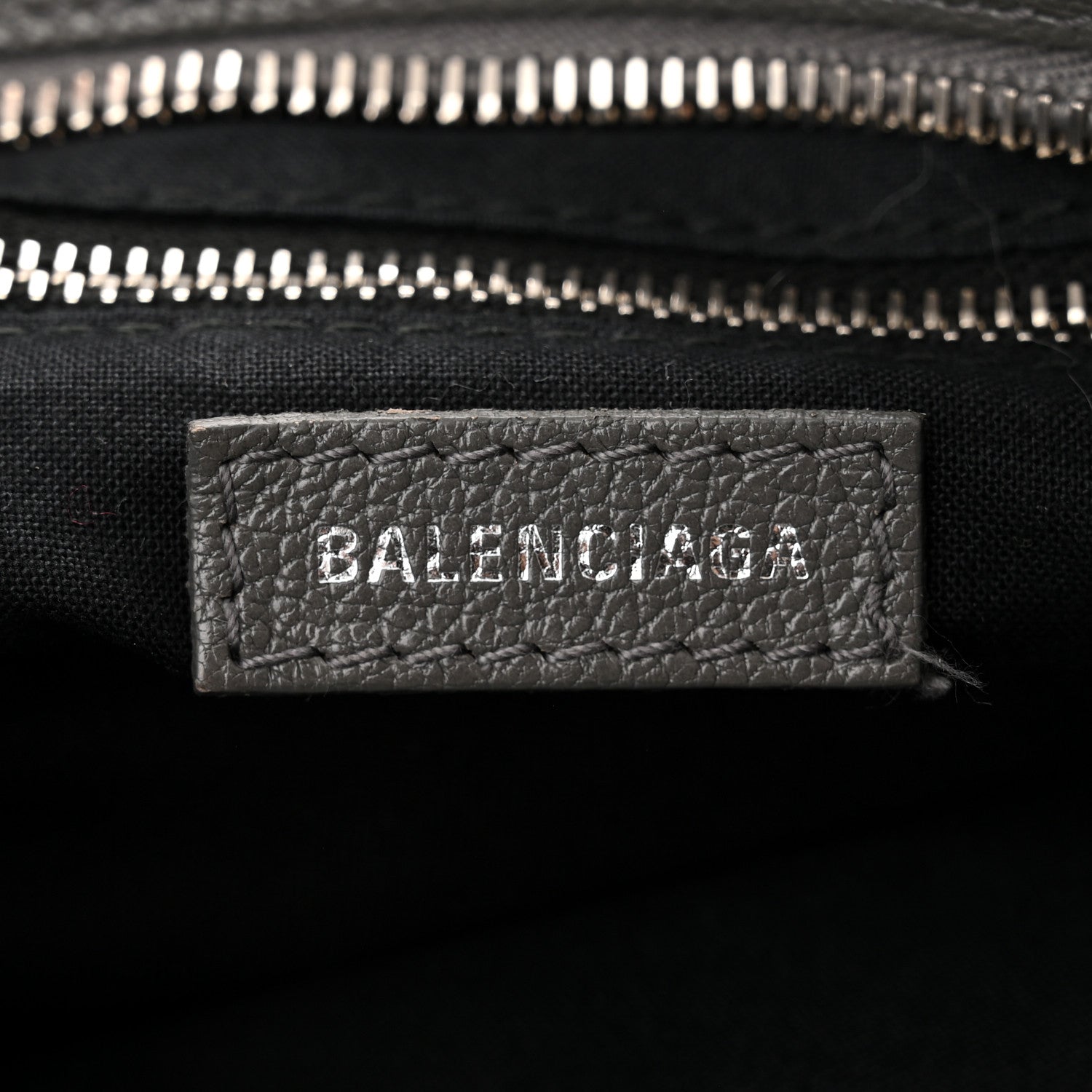 Balenciaga Chevre Silver Metallic Edge Hardware Mini City Gris Acier 6 of 18