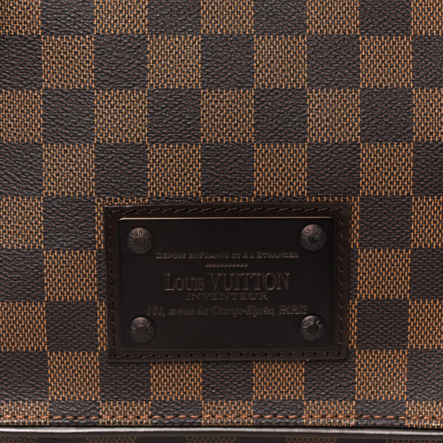 Louis Vuitton Damier Ebene Brooklyn PM 8 of 10