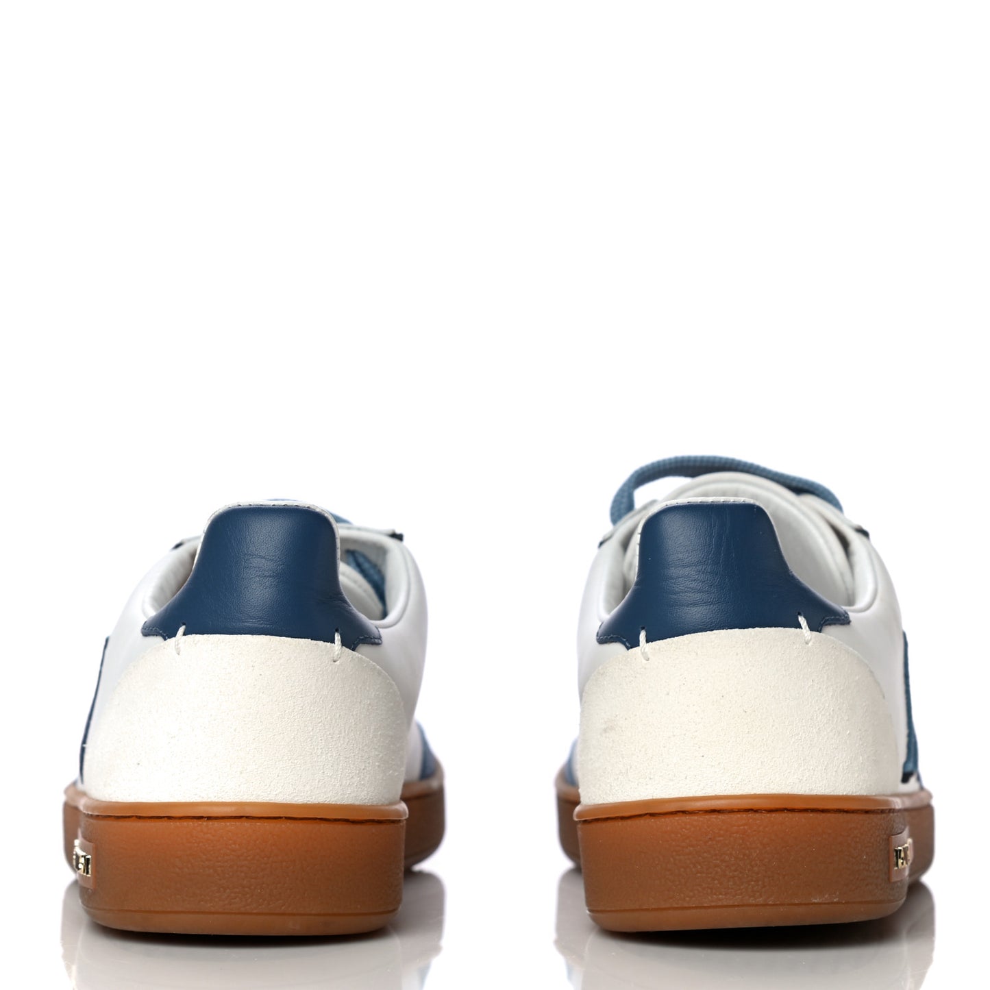 Calfskin Frontrow Sneakers 36 Blue