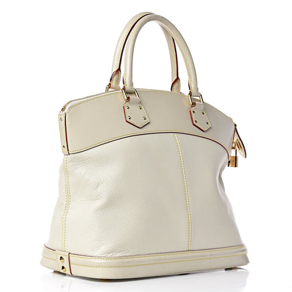Louis Vuitton Suhali Lockit MM White 3 of 23