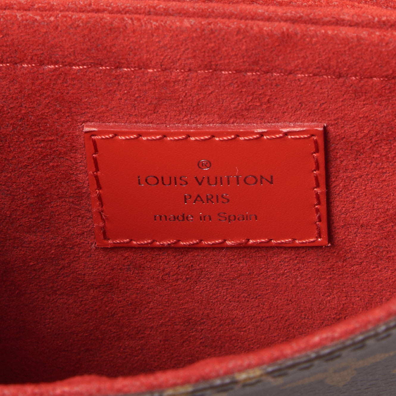 Monogram Epi Saint Michel Coquelicot