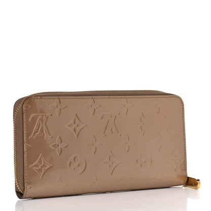 Louis Vuitton Vernis Zippy Wallet Beige Poudre 3 of 7