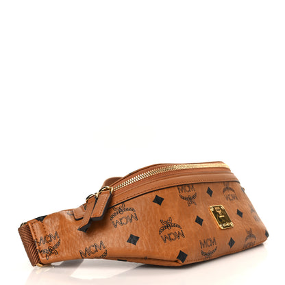 MCM Visetos Small Fusten Belt Bag Cognac 4 of 8