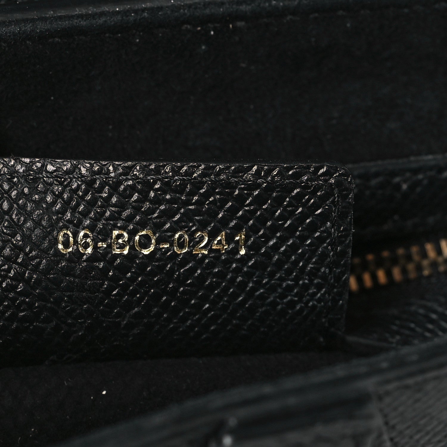 Christian Dior Grained Calfskin Saddle Bag Black 7 of 10
