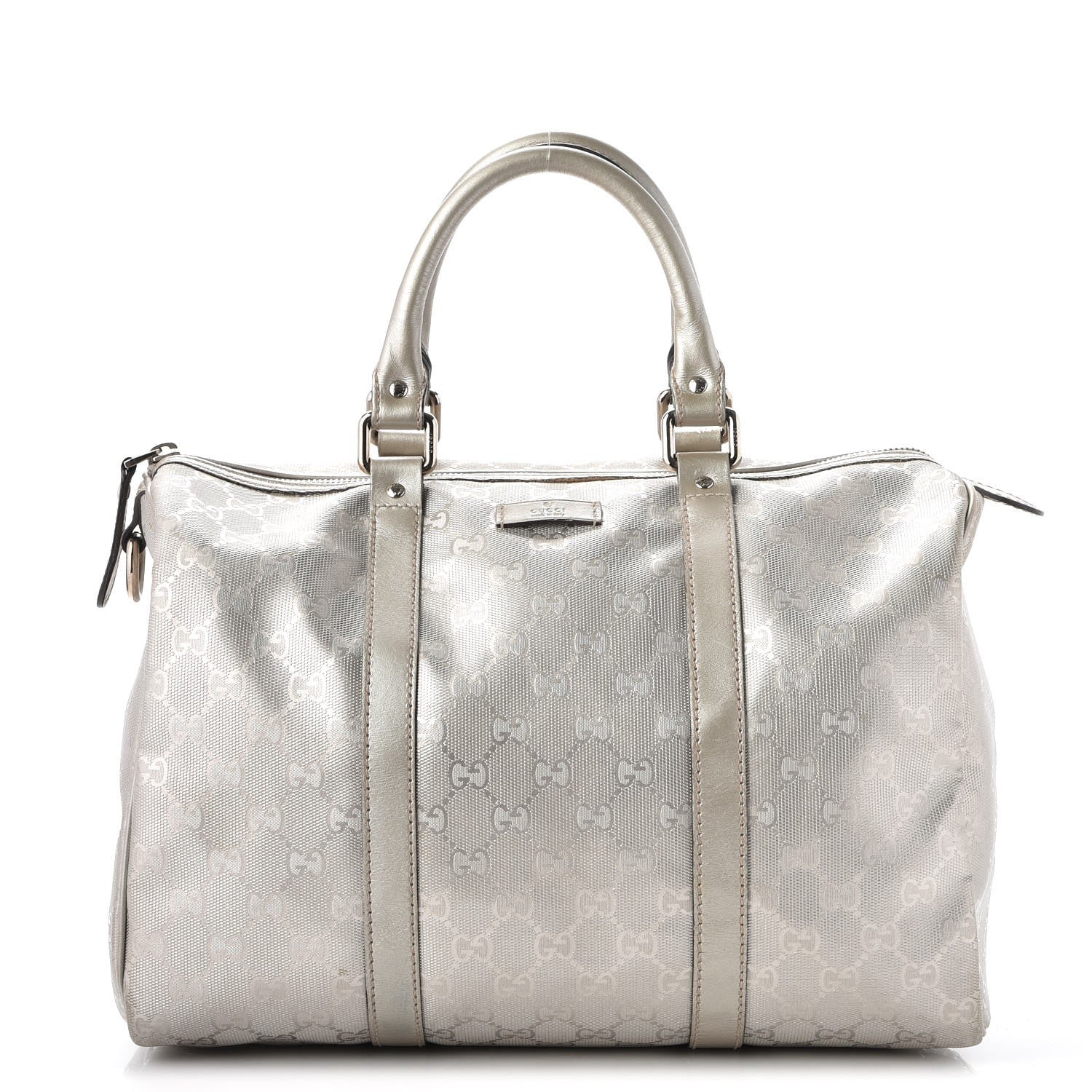 Gucci Imprime Monogram Medium Joy Boston Silver 1 of 11
