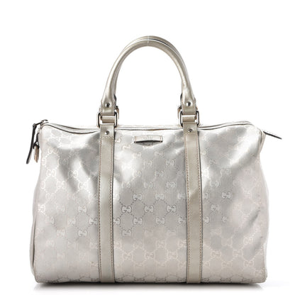 Gucci Imprime Monogram Medium Joy Boston Silver 1 of 11