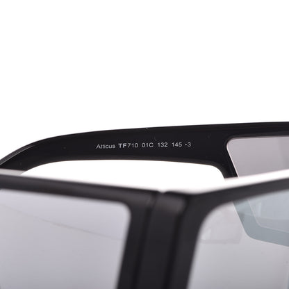 Tom Ford Square Atticus Sunglasses TF710 Black Smoke 5 of 8