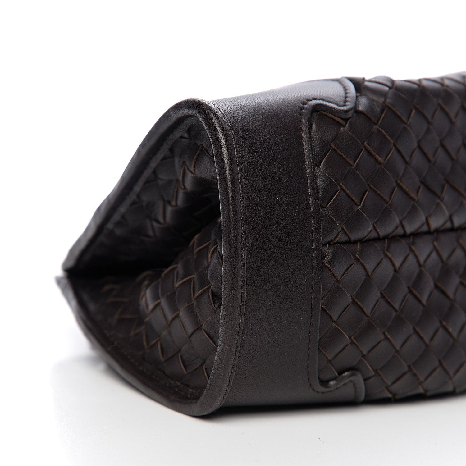 Bottega Veneta Nappa Intrecciato Small Chain Shoulder Bag Moro 7 of 8