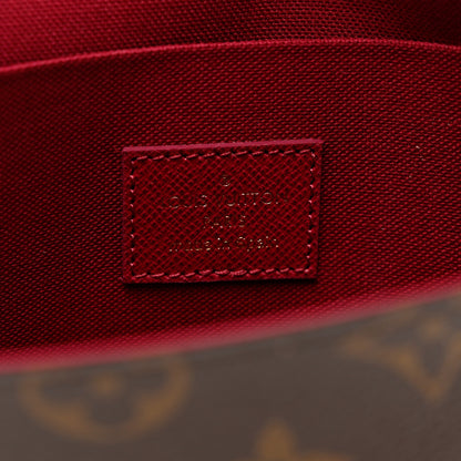Louis Vuitton Monogram Pochette Felicie Chain Wallet Fuchsia 7 of 7