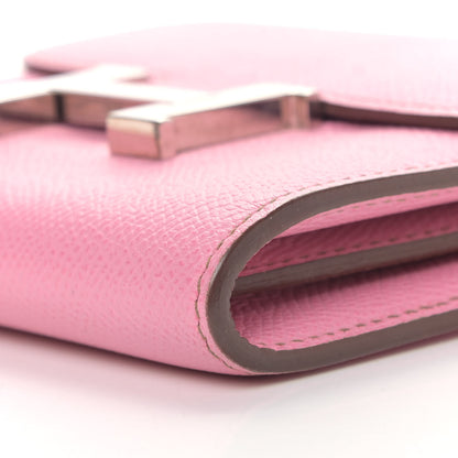 Hermes Epsom Constance Short Wallet 5P Pink 8 of 8