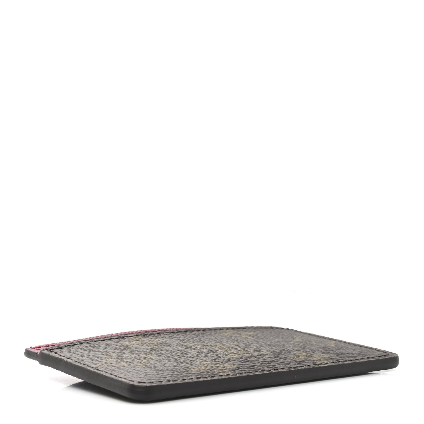 Monogram Card Holder Fuchsia