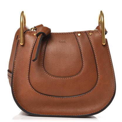 Chloe Grained Calfskin Nano Hayley Hobo Tan 1 of 8