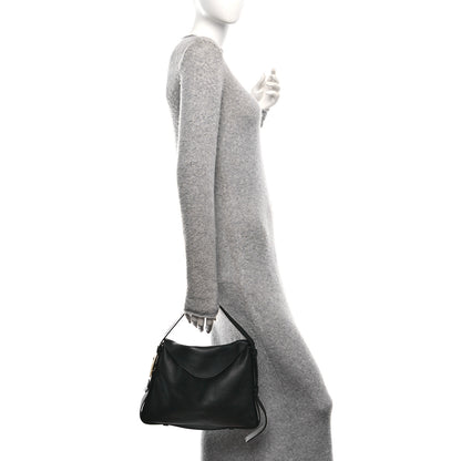 Bottega Veneta Calfskin Cradle Black 2 of 8