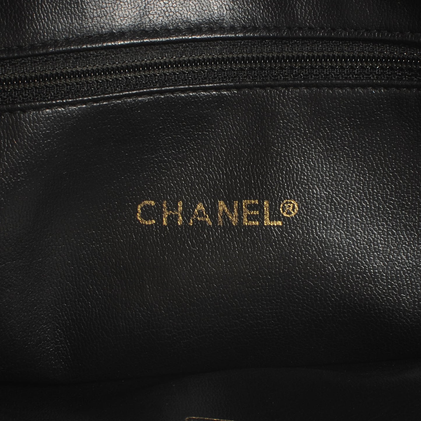 Lambskin Quilted Weekender Bag Black