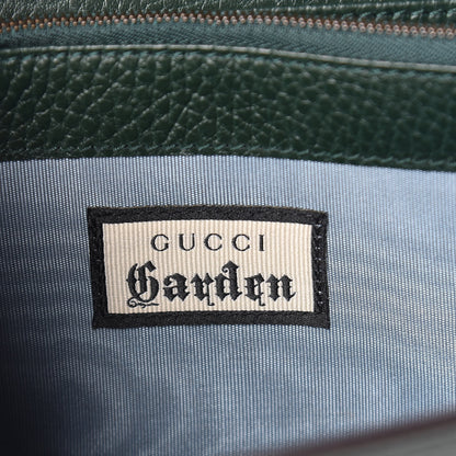 Gucci Calfskin Garden Dionysus Chain Wallet Emerald 6 of 9