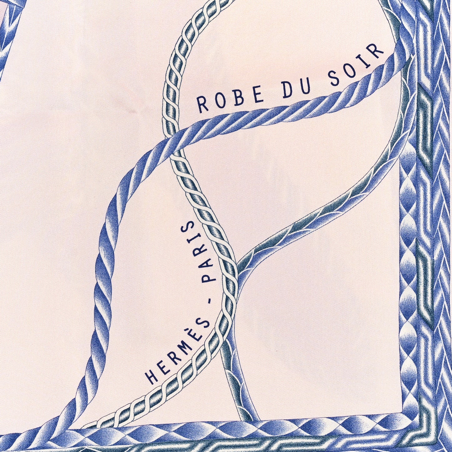 Silk Robe Du Soir Scarf 90 Gris Chine Mauve Parme