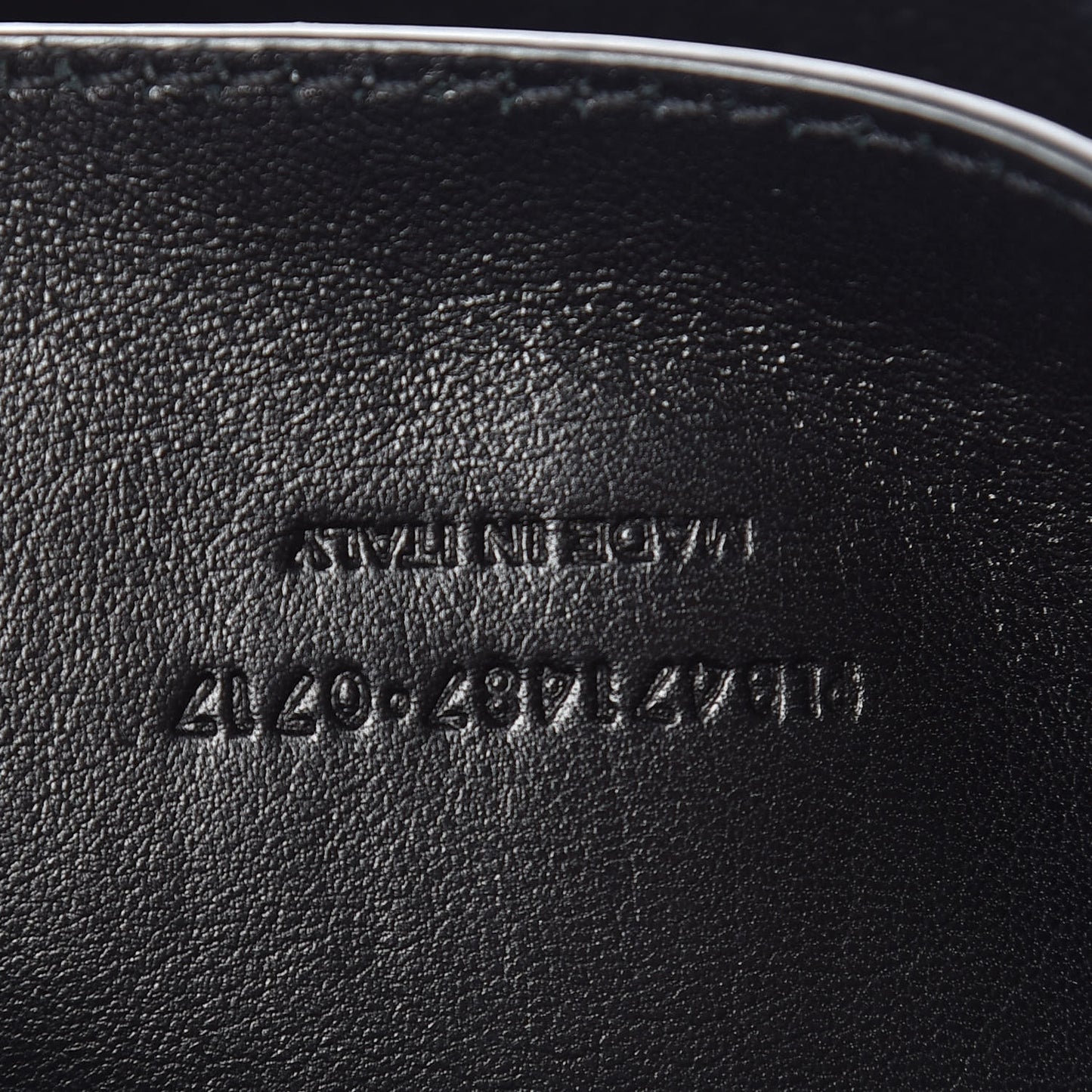 Grain De Poudre Medium West Hollywood Monogram Fold-Over Black