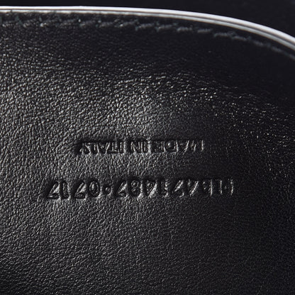 Saint Laurent Grain De Poudre Medium West Hollywood Monogram Fold-Over Black 8 of 11