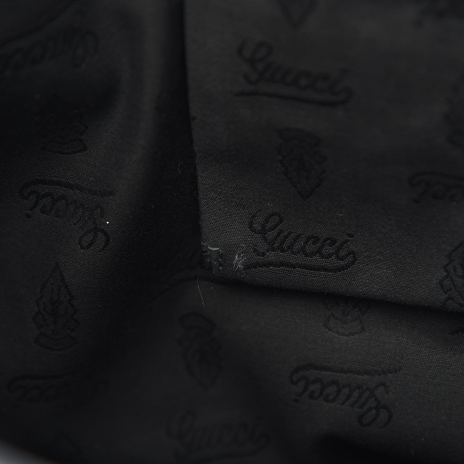 Gucci Imprime Monogram Medium Zippered Shopping Tote Black 8 of 13