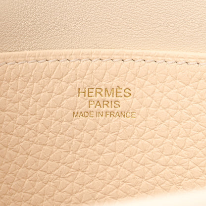 Hermes Taurillon Clemence Halzan 25 Nata 6 of 11