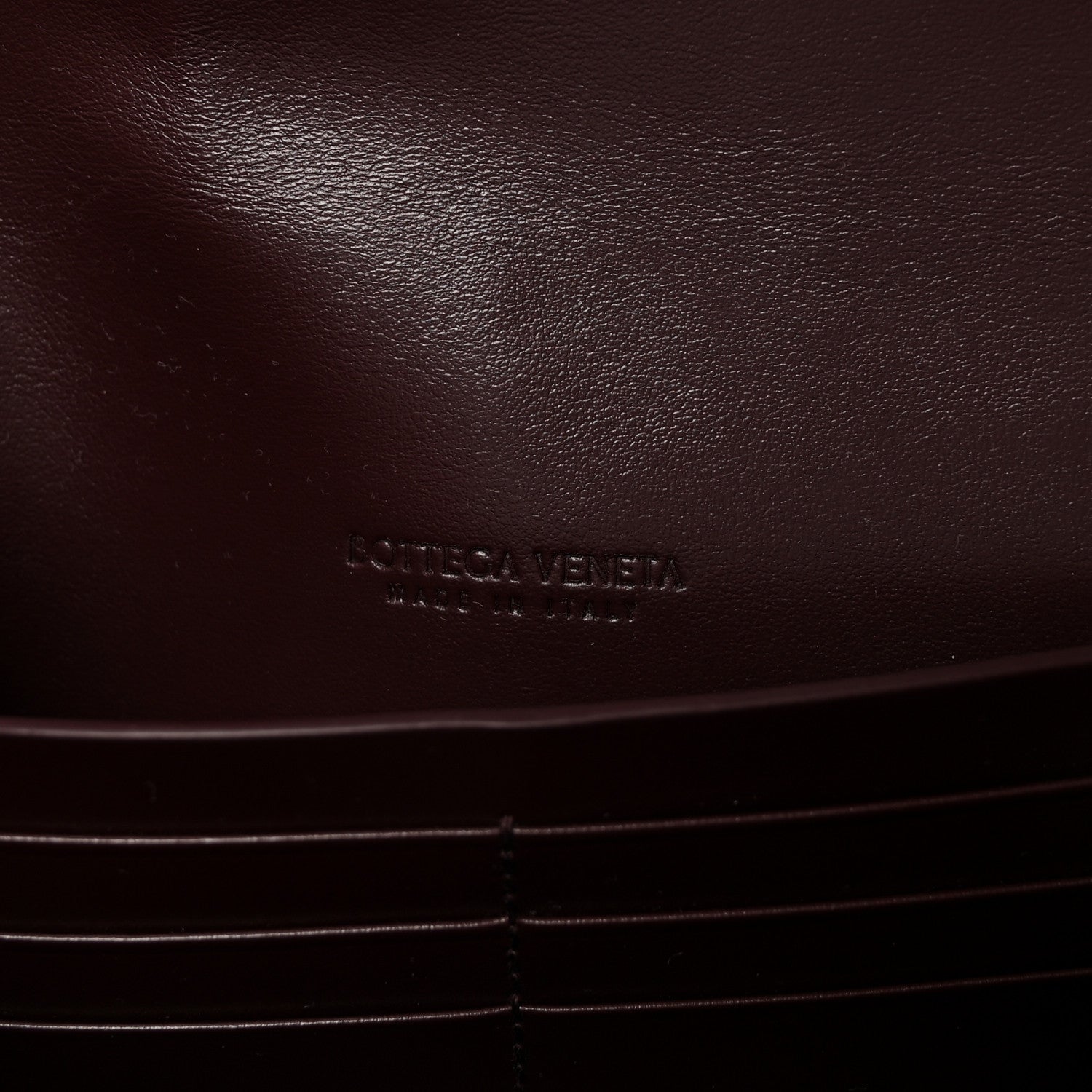 Bottega Veneta Nappa Intrecciato Long Andiamo Top Handle Clutch Dark Barolo 6 of 6
