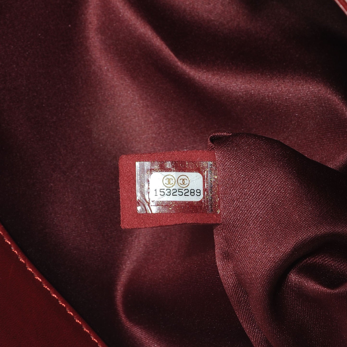 Lambskin Maxi Quilted 3 Flap Bag Dark Red