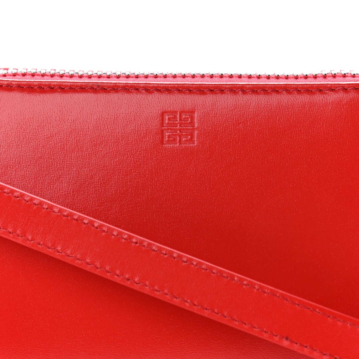 Smooth Calfskin Nano Antigona Red