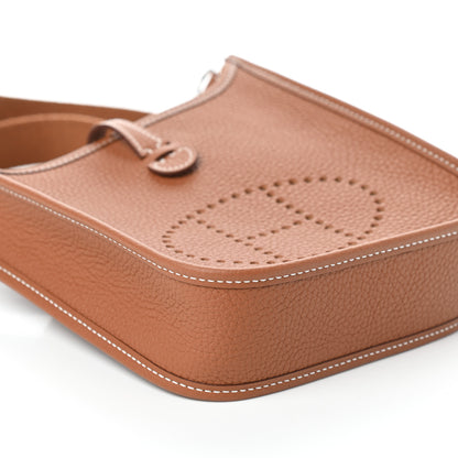 Hermes Taurillon Clemence Evelyne TPM Gold 8 of 9