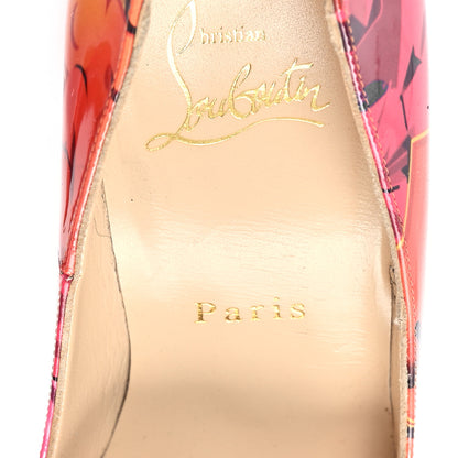 Christian Louboutin Patent Metrograf So Kate 100 Pumps 37 Multicolor 8 of 8