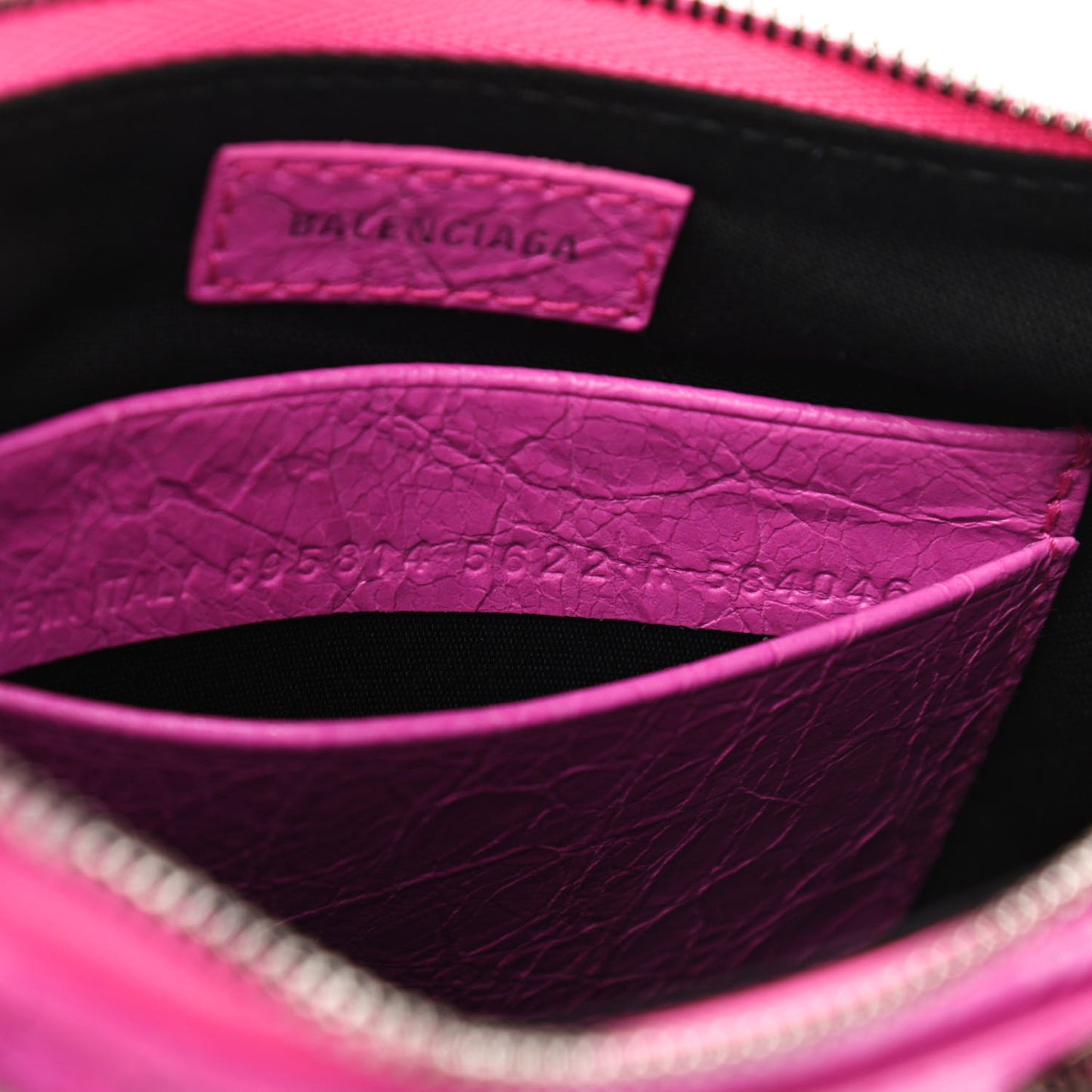 Agneau Arena Le Cagole Mini Purse With Chain Lipstick Pink