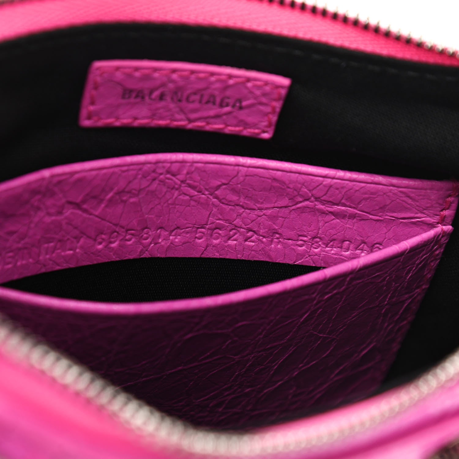 Balenciaga Agneau Arena Le Cagole Mini Purse With Chain Lipstick Pink 8 of 11