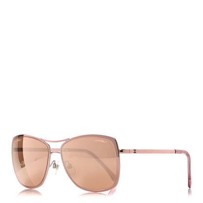 Chanel Metal Pilot Summer Sunglasses 4224 Rose Gold 1 of 9