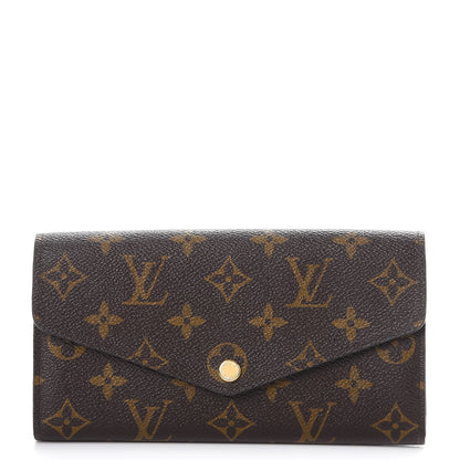 Louis Vuitton Monogram Sarah Wallet NM 1 of 8