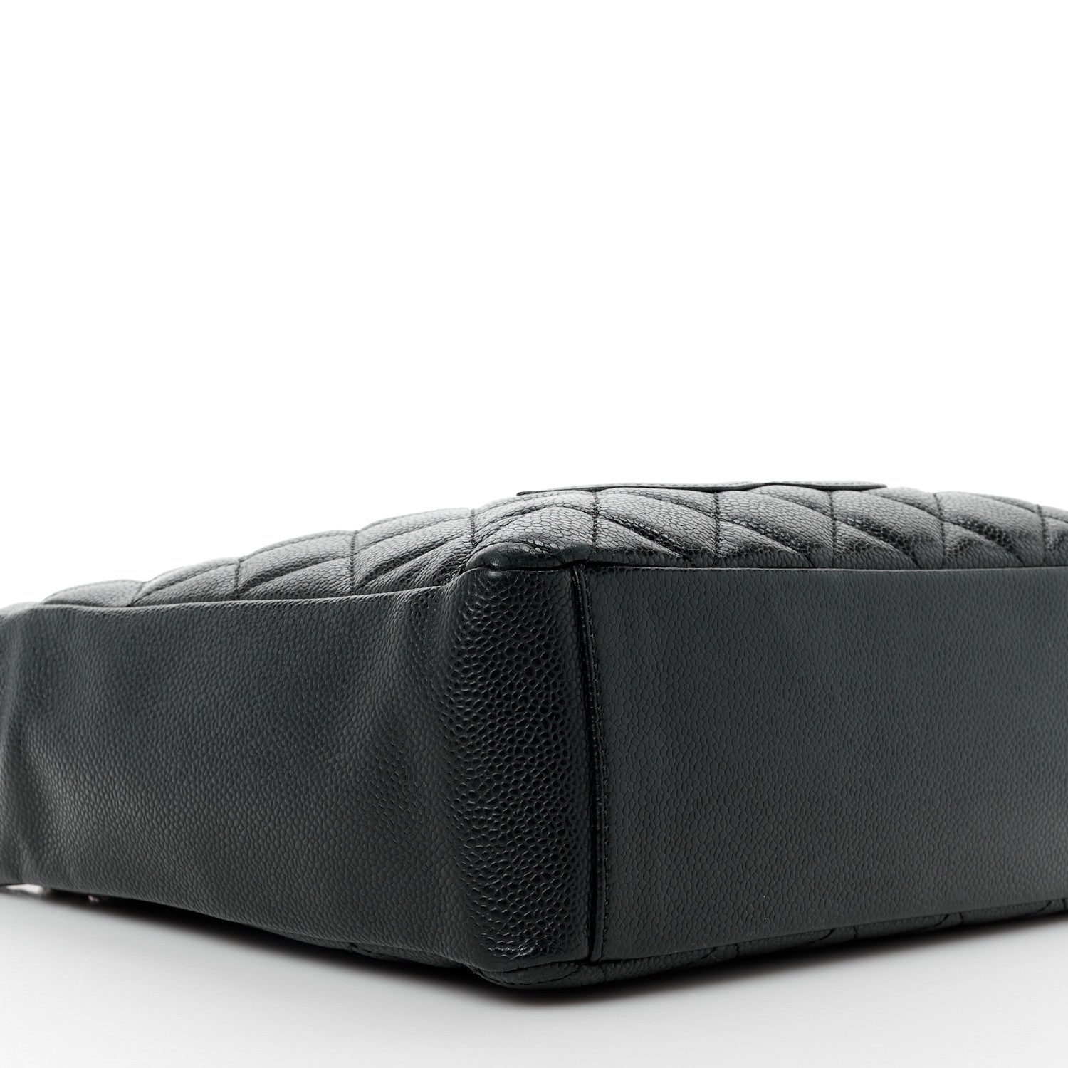 Chanel Caviar Quilted Petit Shopping Tote PST Black 9 of 11